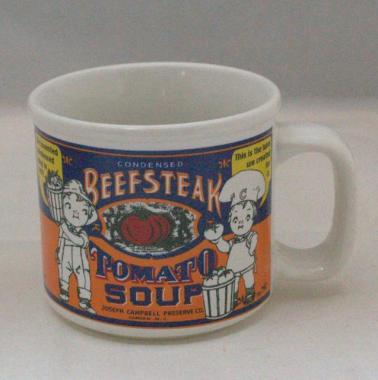 Campbell's TOMATO SOUP Mug BEEF STEAK